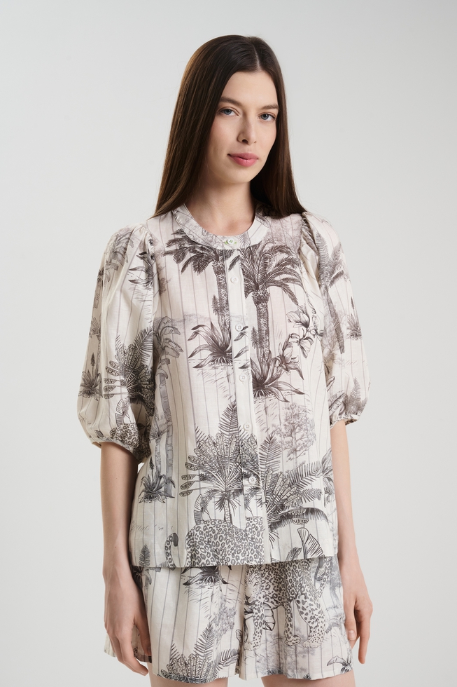 Блузка с коротким рукавом 1