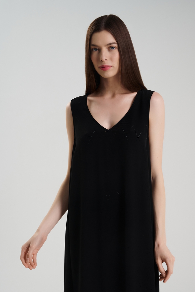 Длинное пляжное платье 3