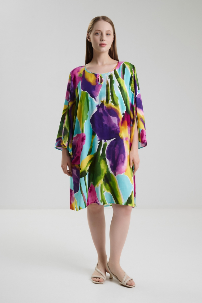 Пляжное короткое платье 1