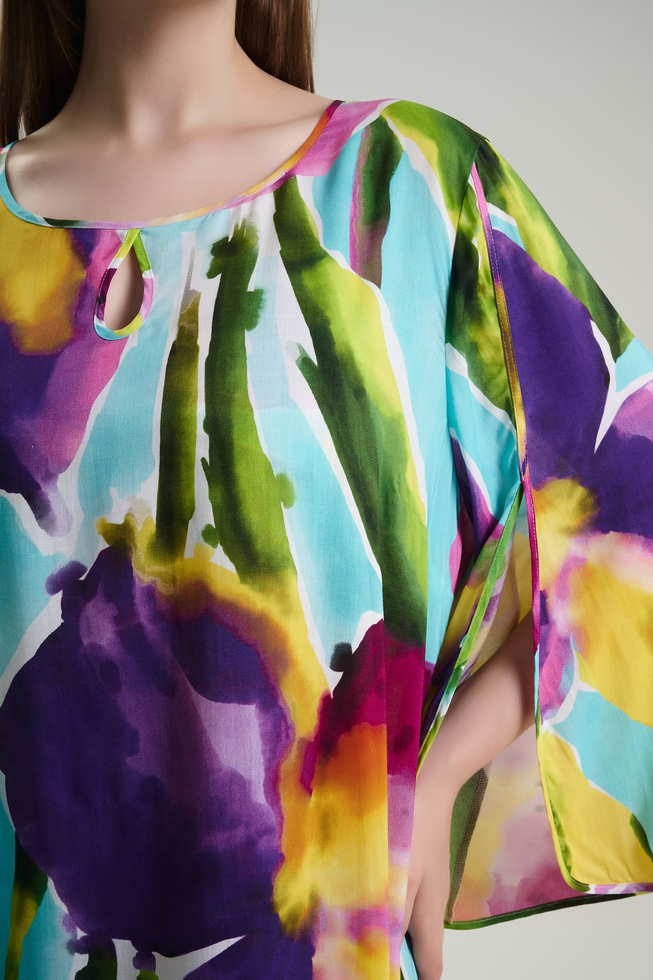 Пляжное короткое платье 4