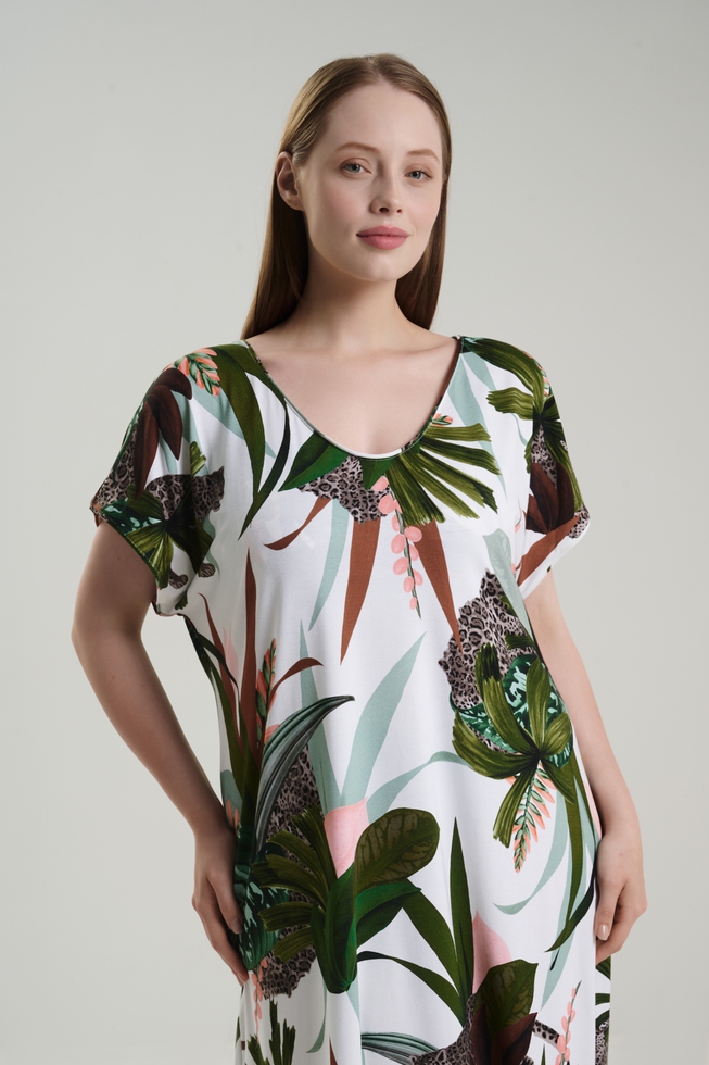 Пляжное платье миди 3