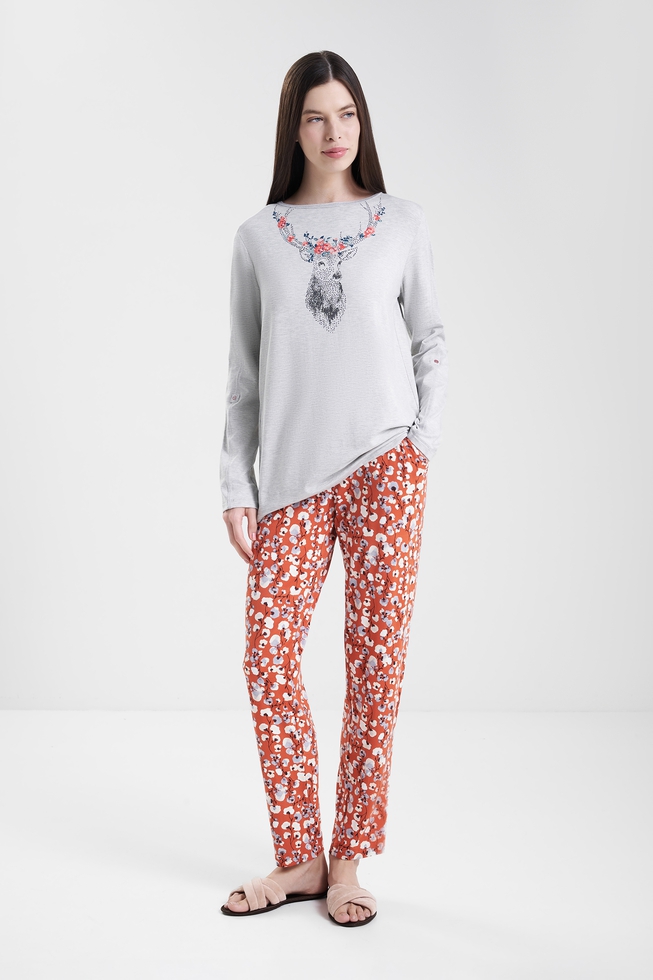 Женский домашние брюки 3