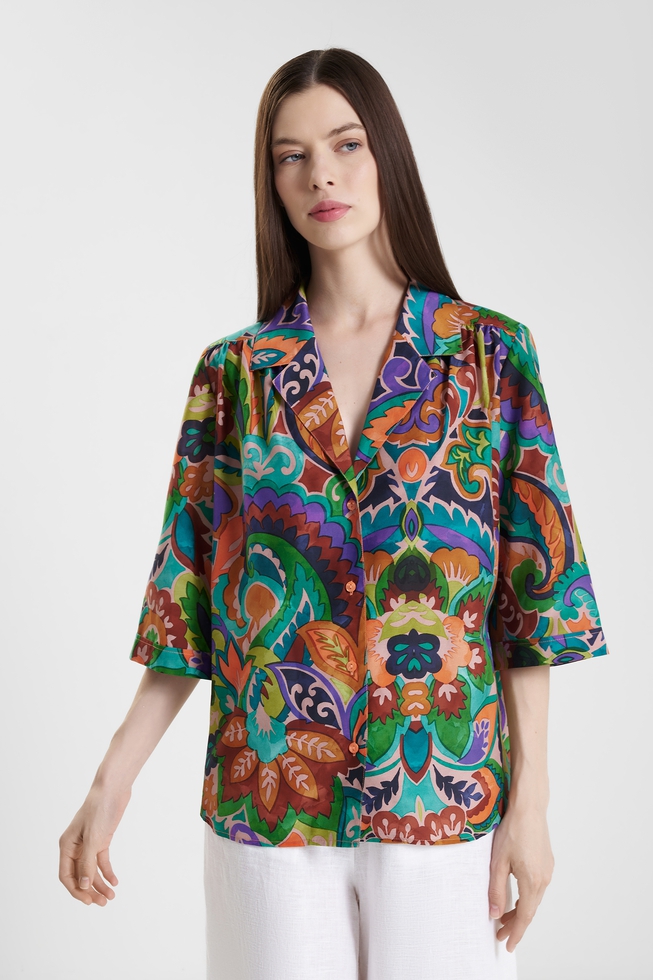 Пляжная блузка 1