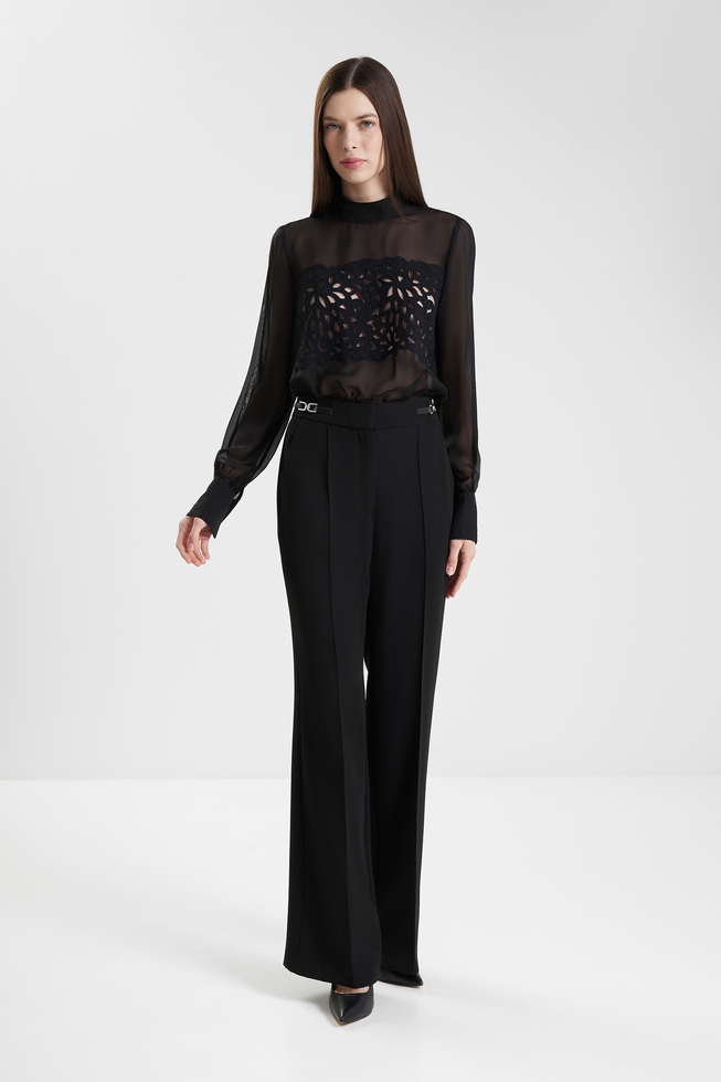 Женское чёрное боди  5