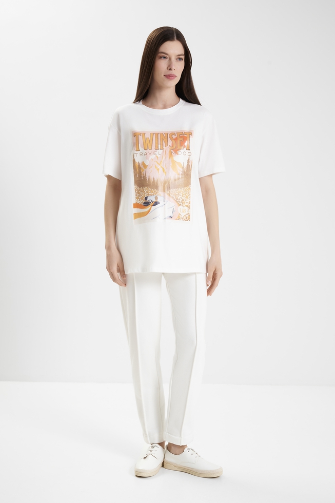 Женская хлопковая футболка 3