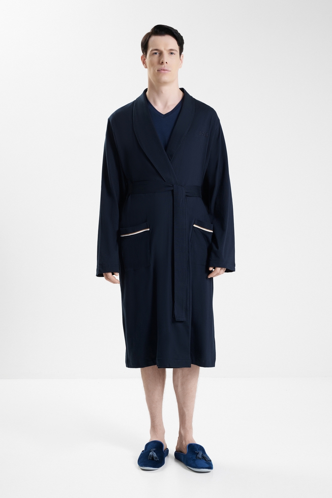 Мужской хлопковый халат 1