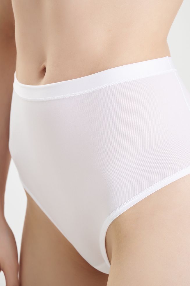  Женские трусы-слипы с высокой талией  4