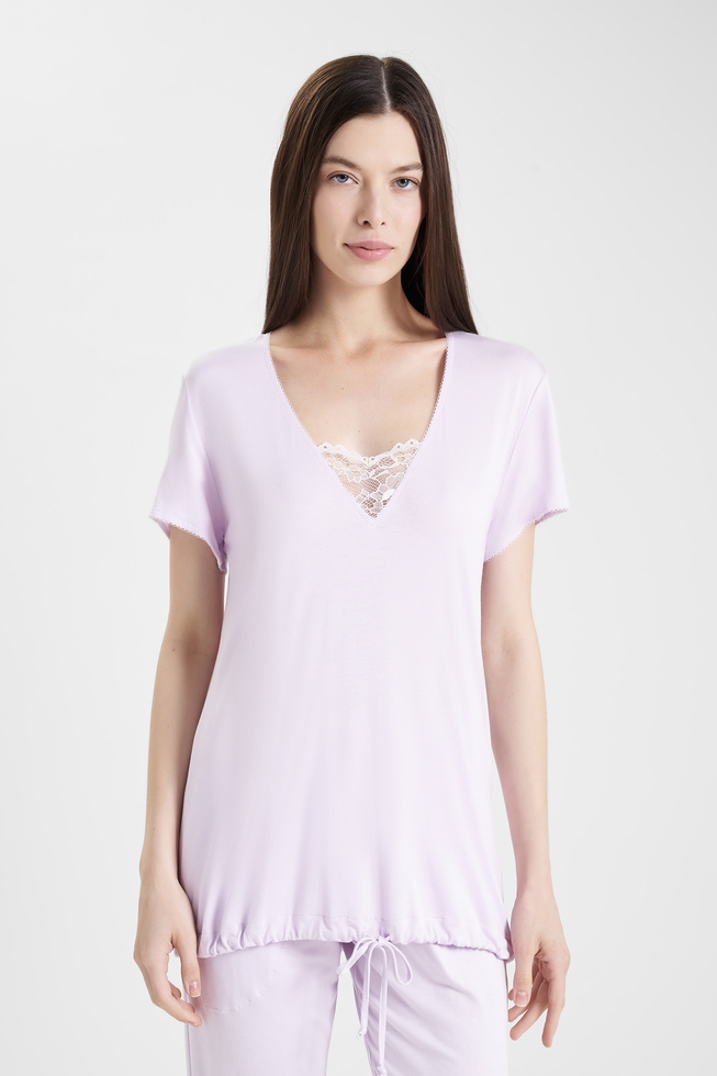 Женская пижама с брюками 3