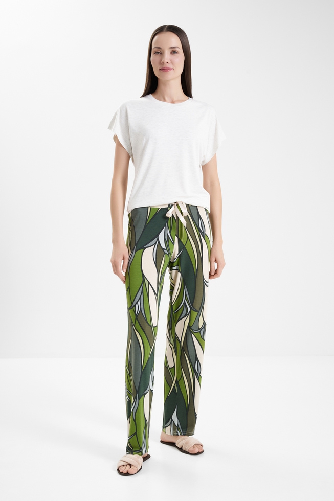  Женские домашние брюки  3