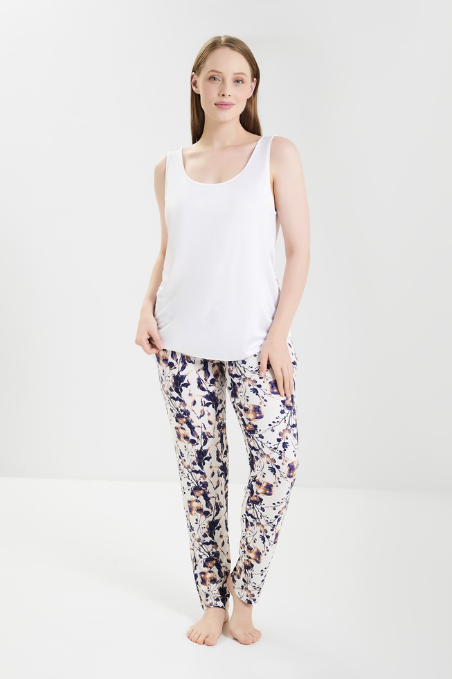 Женский топ из шелковистого трикотажа 3