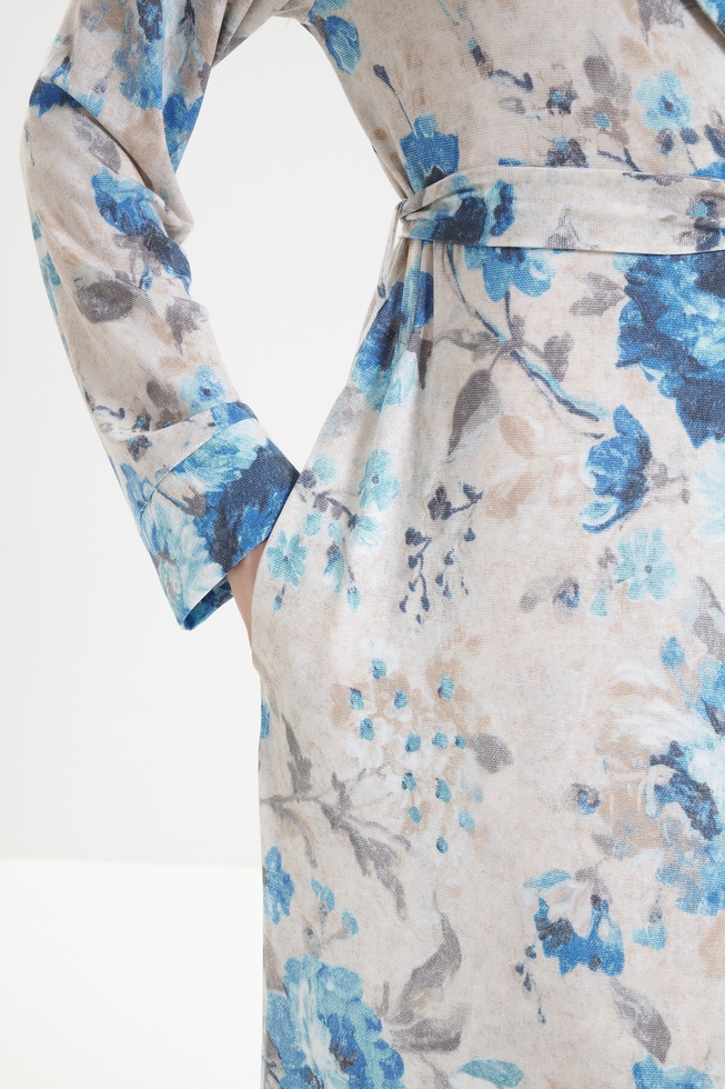 Женский длинный халат 4