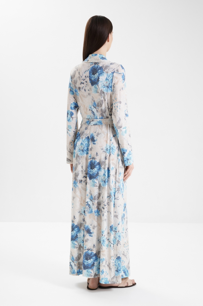 Женский длинный халат 2