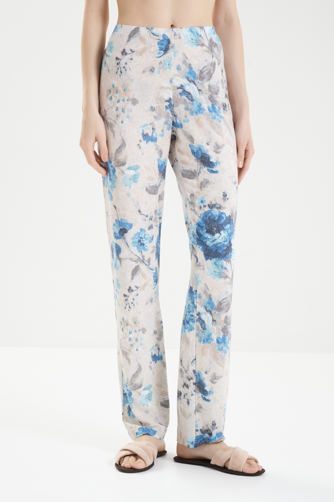 Женская пижама с брюками 6