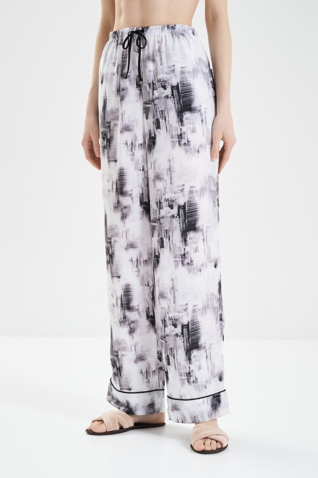 Женская пижама с брюками 6