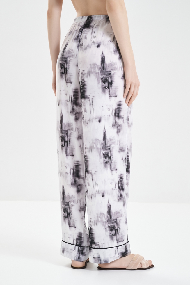 Женская пижама с брюками 7