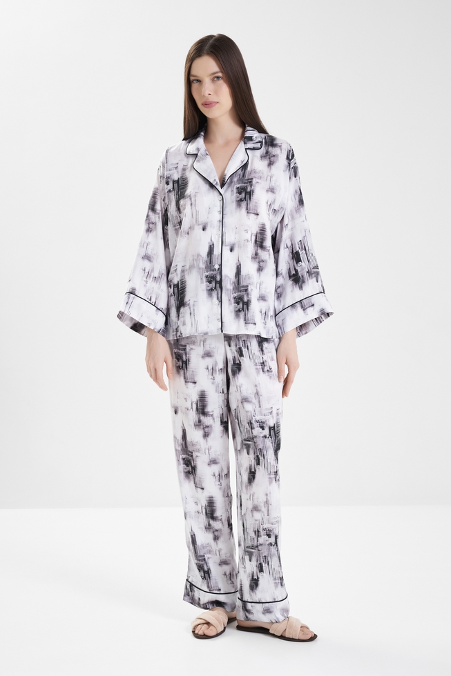 Женская пижама с брюками 1
