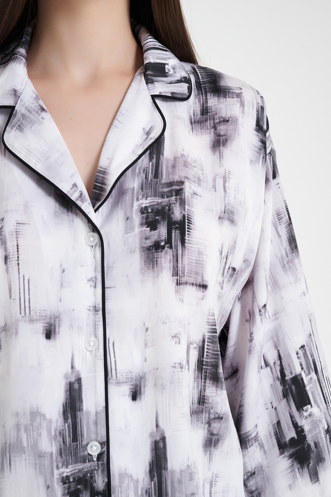 Женская пижама с брюками 5