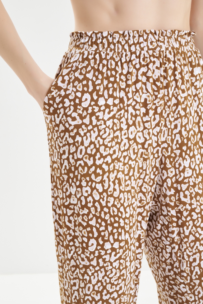 Женские домашние брюки 4