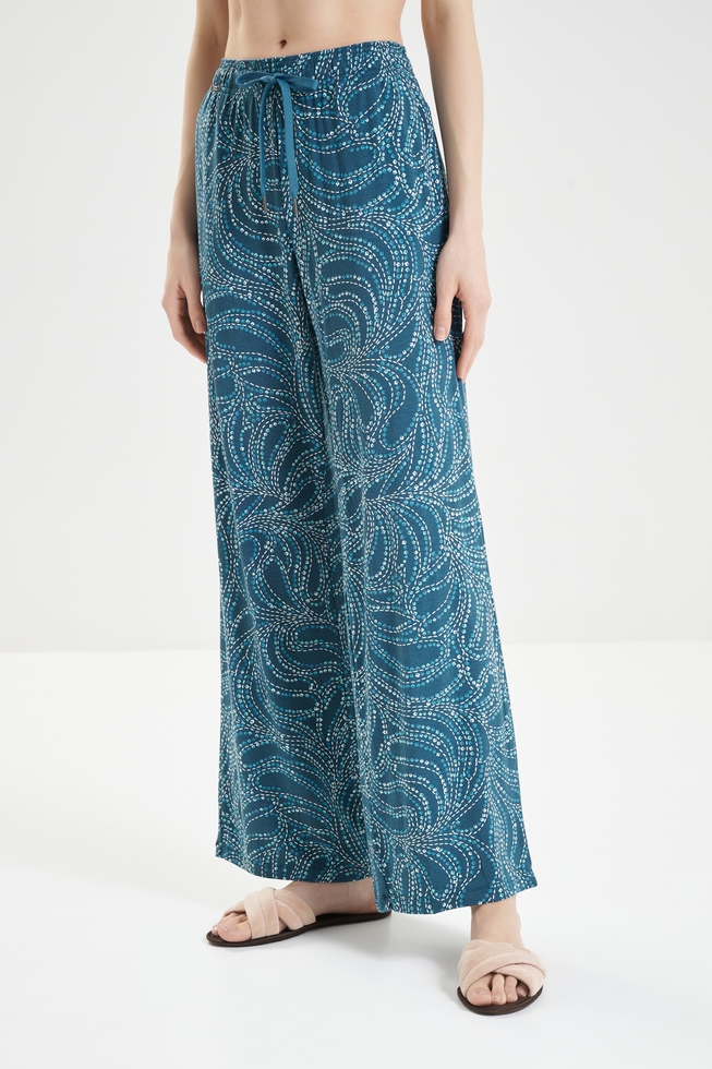  Женские домашние брюки  1