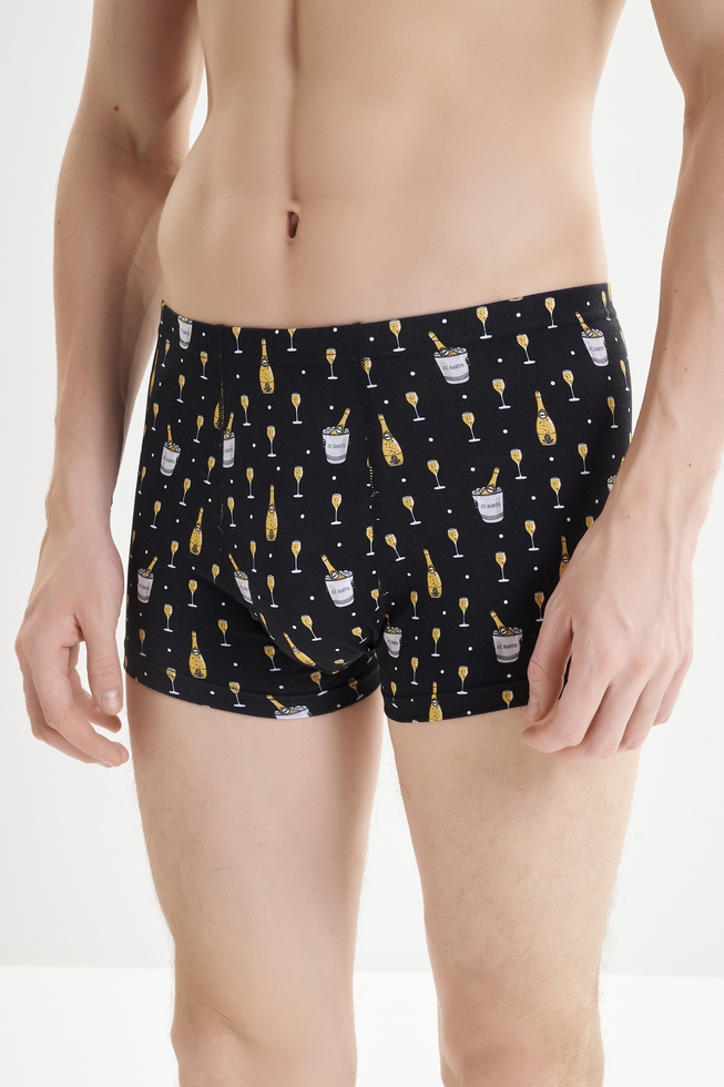  Мужские трусы-боксеры  1