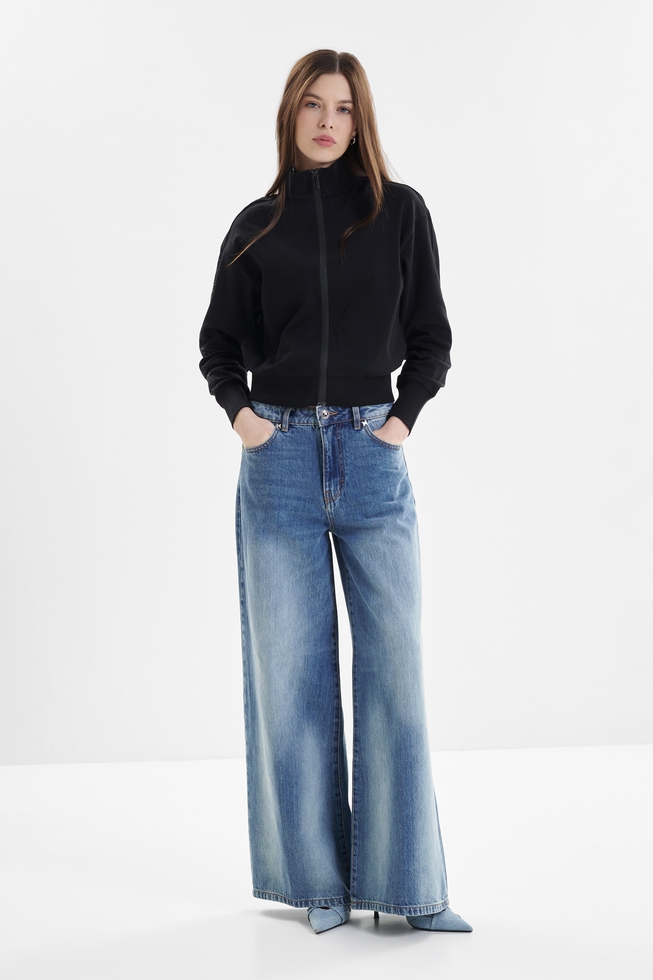 Женские широкие брюки 3