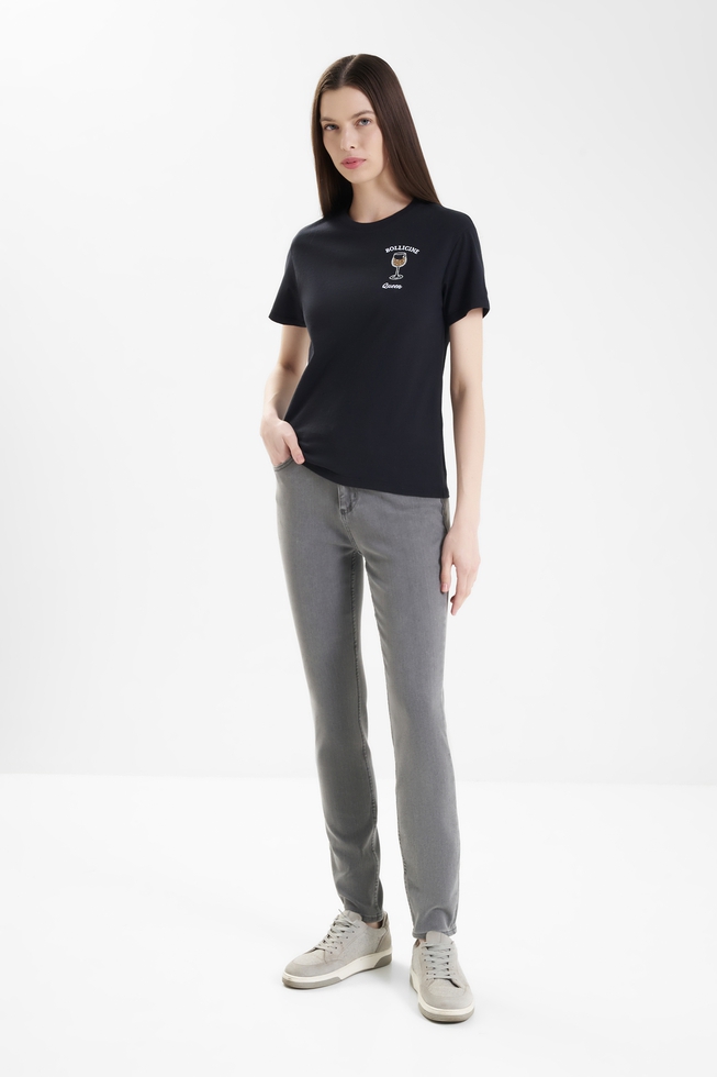 Женская хлопковая футболка 3