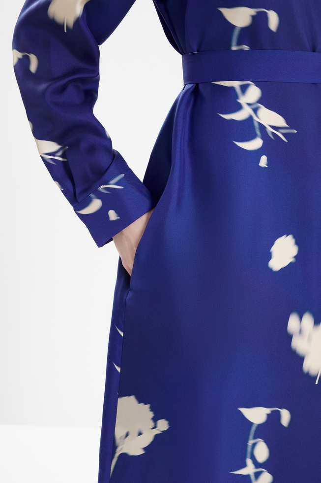 Шелковое платье 4