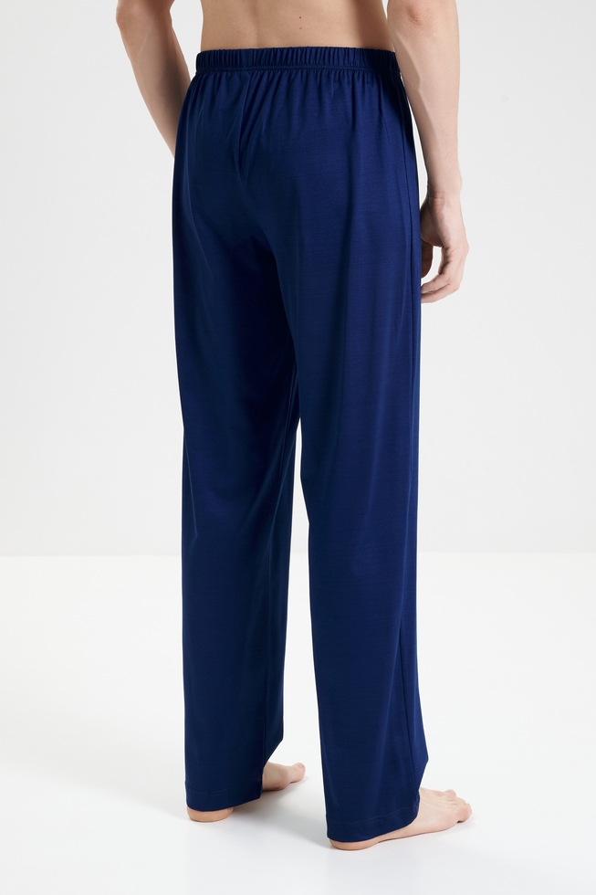 Мужская хлопковая пижама с брюками 7