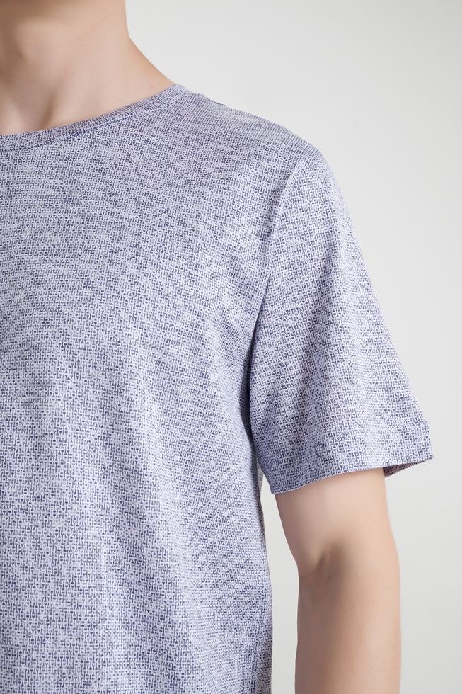 Мужская хлопковая пижама с брюками 5