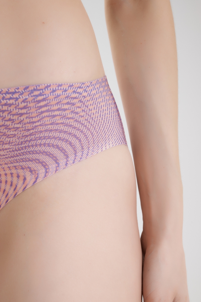  Женские бесшовные трусы-слипы с принтом  4