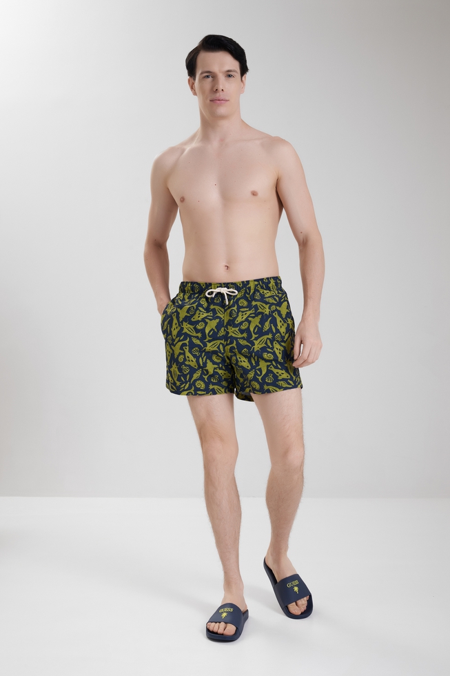 Мужские синие шлёпанцы 2