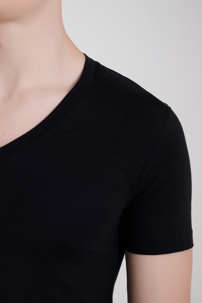 Мужская хлопковая футболка  4