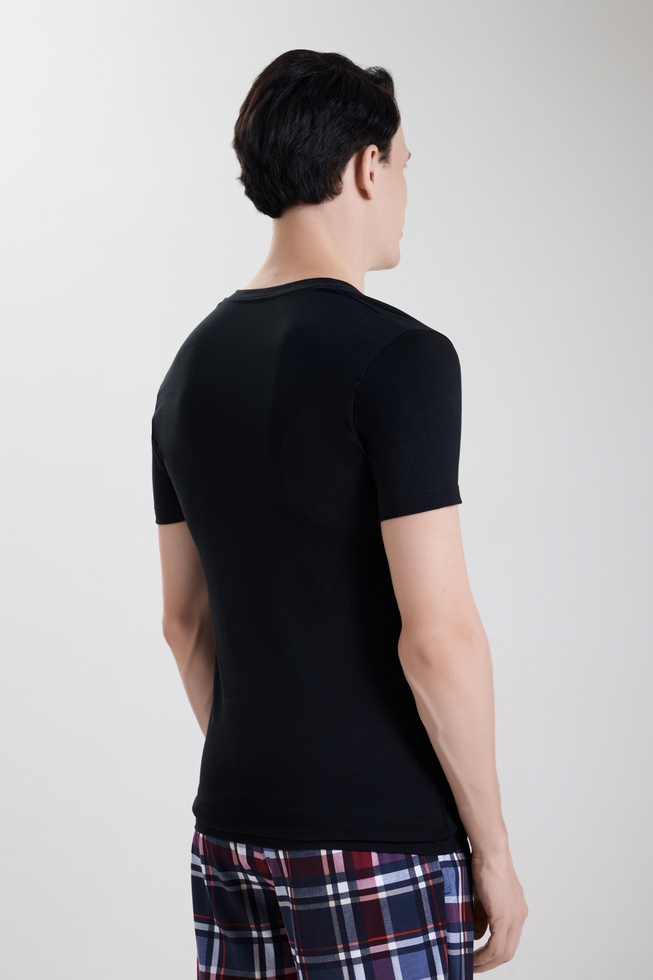 Мужская хлопковая футболка  2