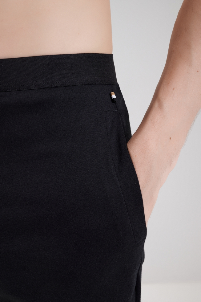  Мужская хлопковая пижама с брюками  8