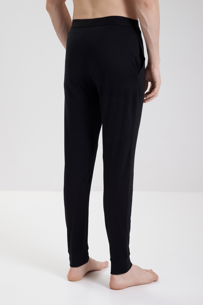  Мужская хлопковая пижама с брюками  7