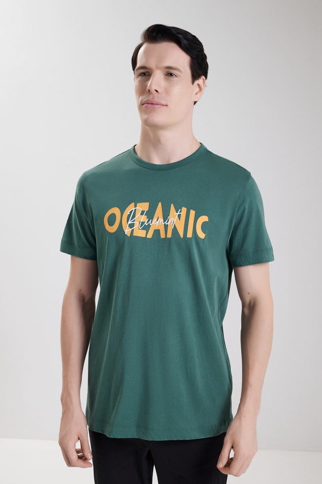  Мужская хлопковая футболка  1