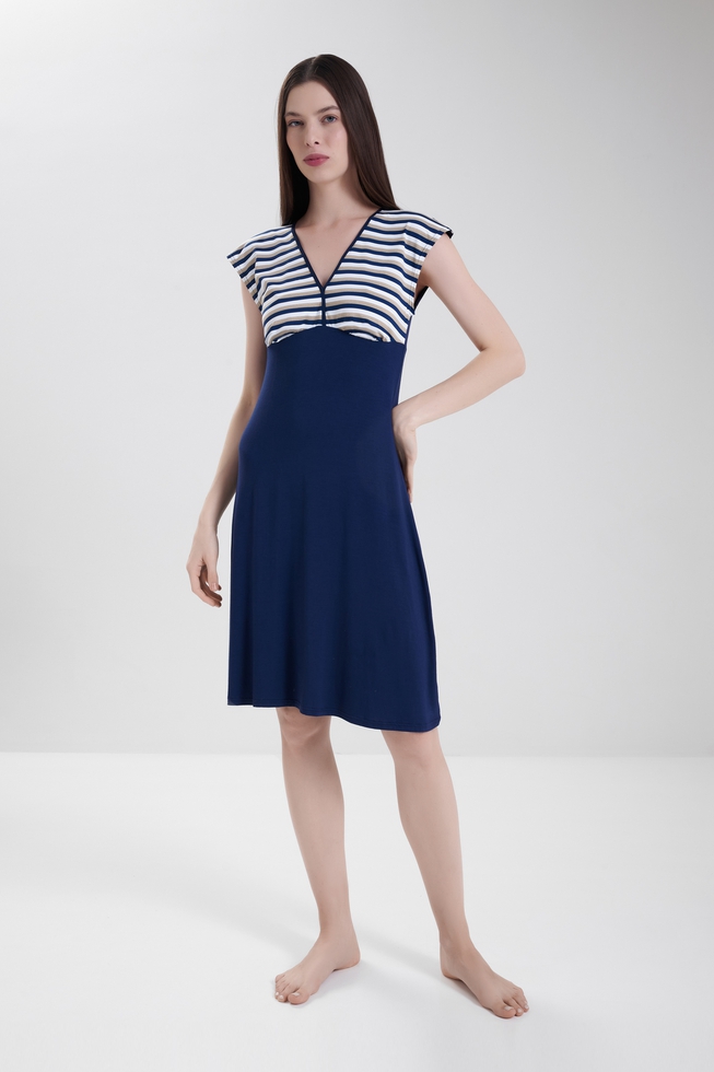 Женское пляжное платье миди 1