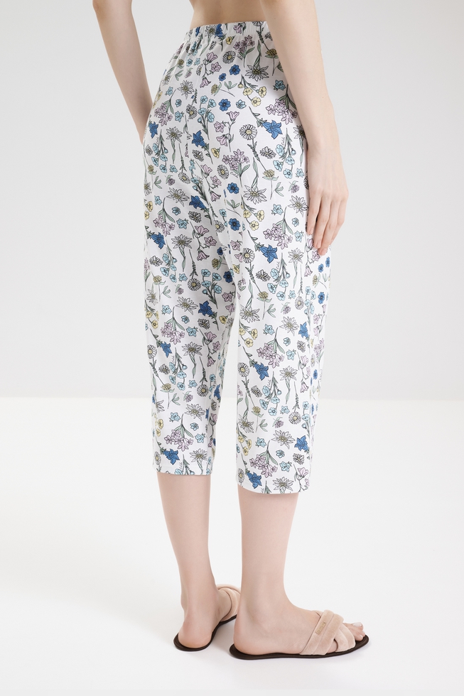  Женская пижама с капри из хлопка 7