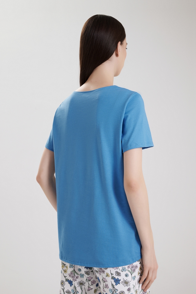  Женская пижама с шортами из хлопка 4