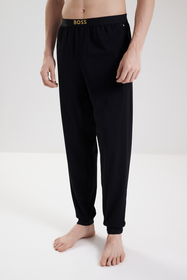  Мужская хлопковая пижама с брюками  6