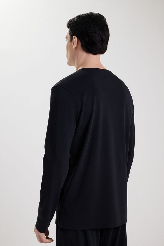  Мужская хлопковая пижама с брюками  4