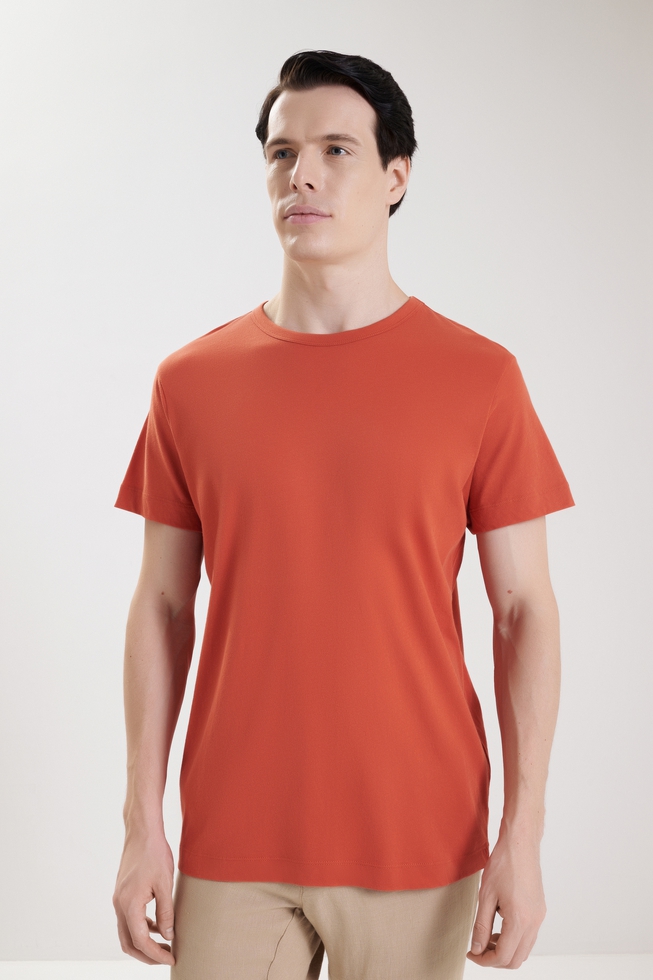  Мужская хлопковая футболка  1