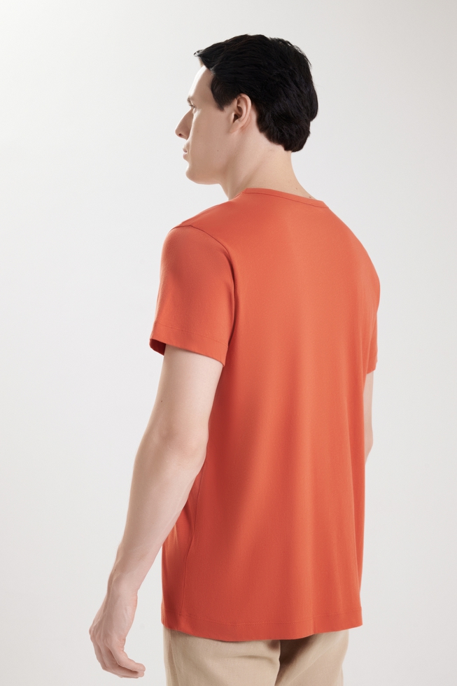  Мужская хлопковая футболка  2