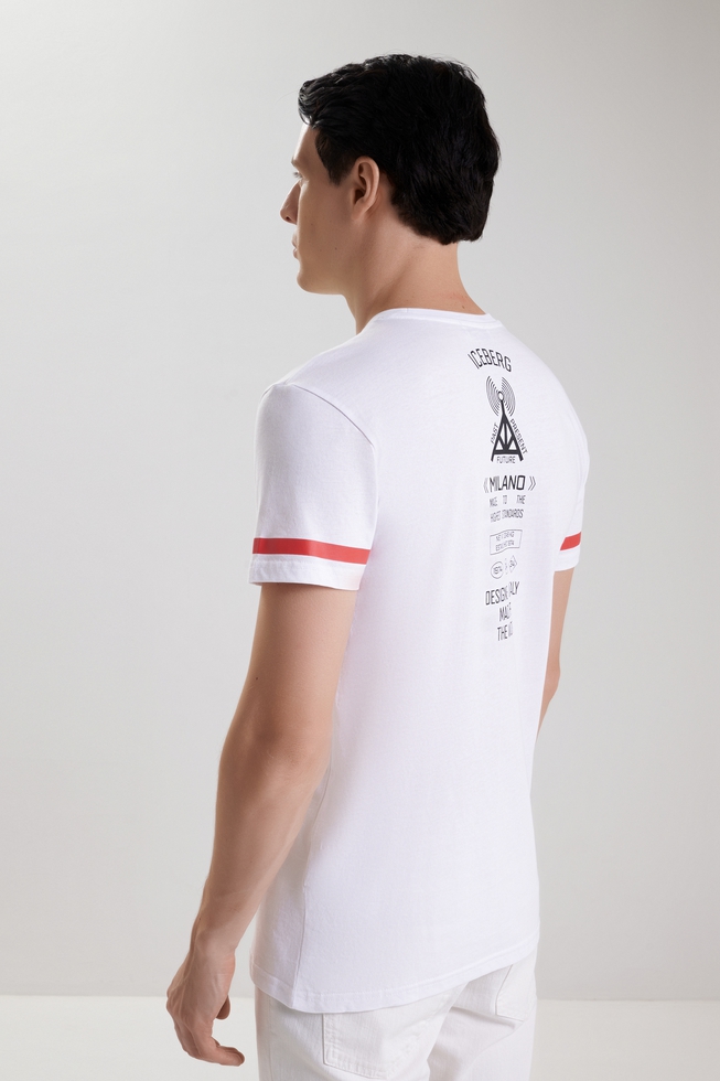  Мужская хлопковая футболка  2