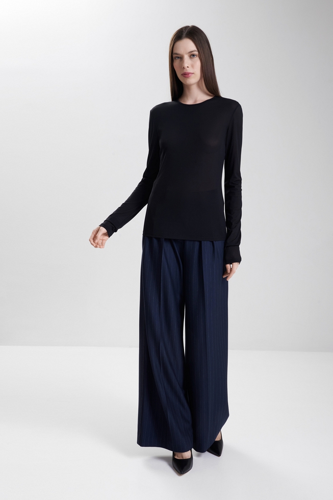  Блузка с длинным рукавом  3