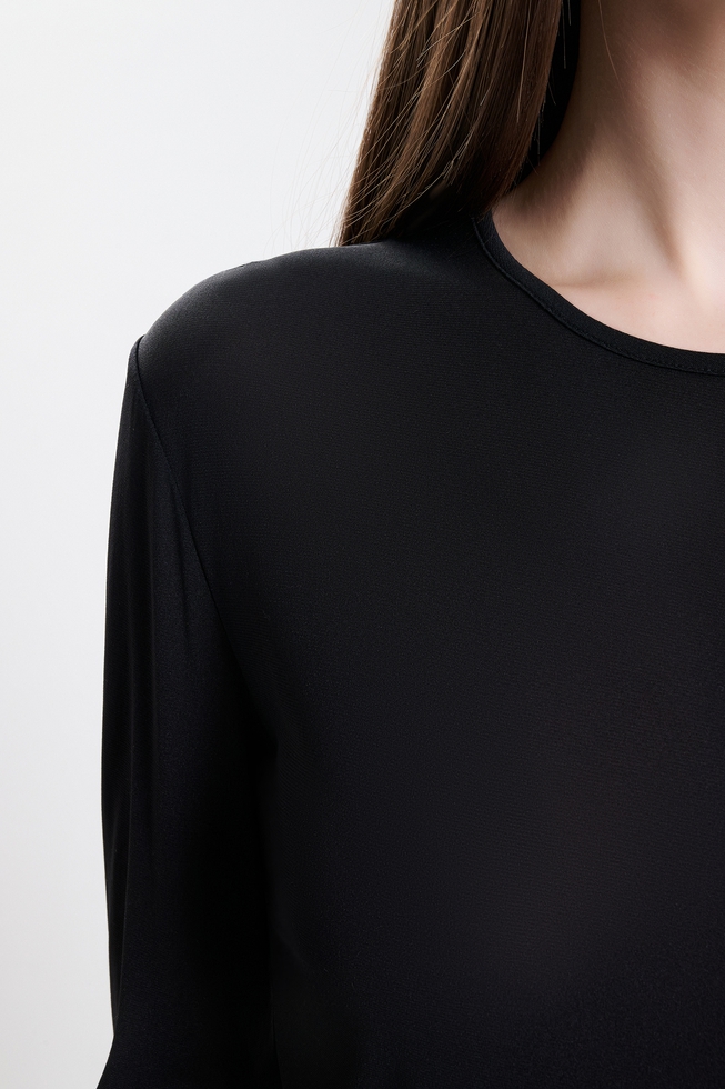  Блузка с длинным рукавом  4