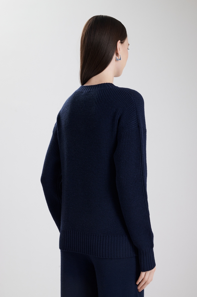  Женский шерстяной джемпер  2