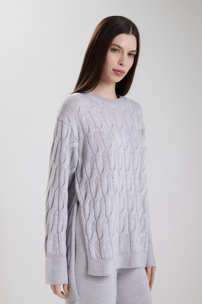  Женский шерстяной джемпер  1
