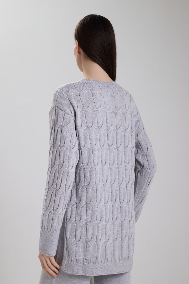  Женский шерстяной джемпер  2