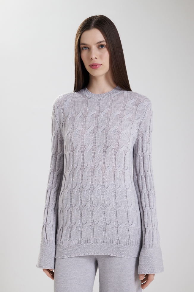  Женский шерстяной джемпер  1